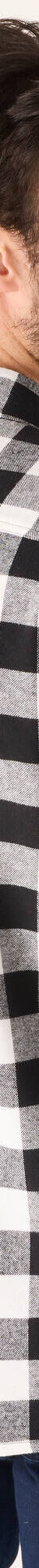 Chemise carreaux écossais flanelle (blanc / noir) Chemise carreaux écossais flanelle (blanc / noir)